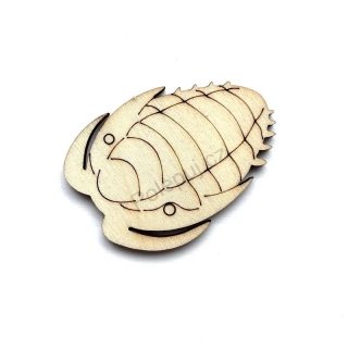 Trilobit 5 cm - dřevěný výřez z překližky